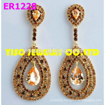 designer latest rhinestone earrings